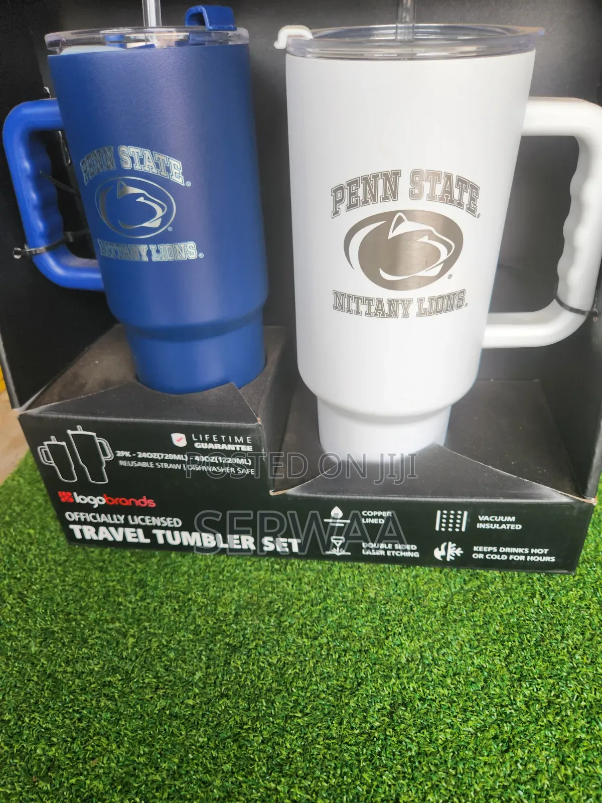 Logo Brands Travel Tumbler Set