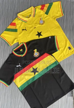 Original Classic Retro Ghana Jersey Available at Cool Price