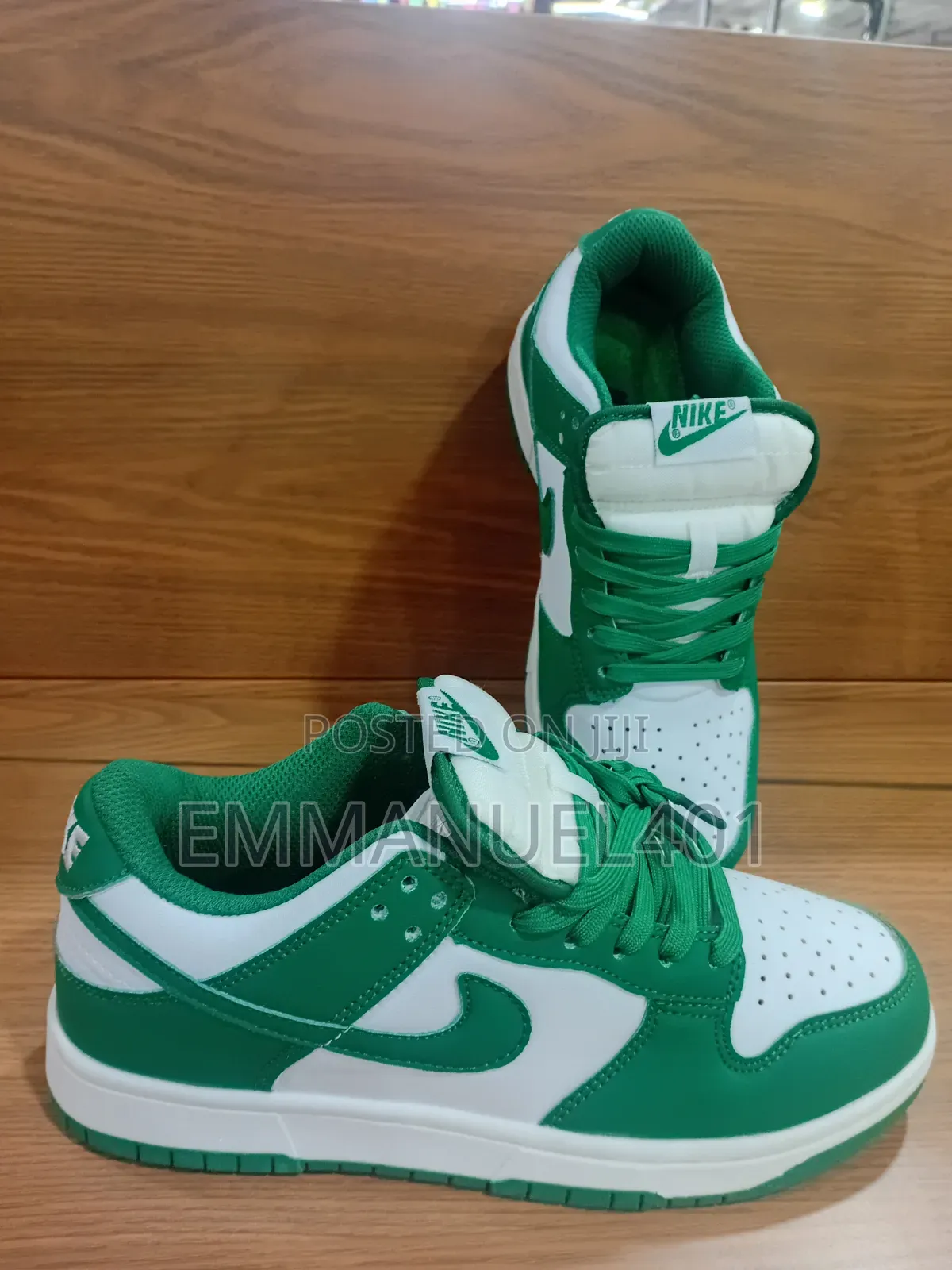 Beige, White, Green Casual Sneakers – Comfortable Fashion Shoes