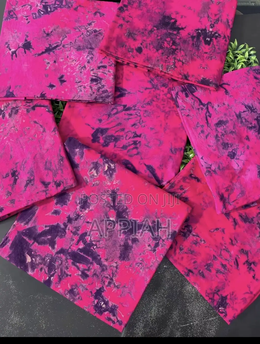 Resin Designs and Tie and Dye Fabrics
