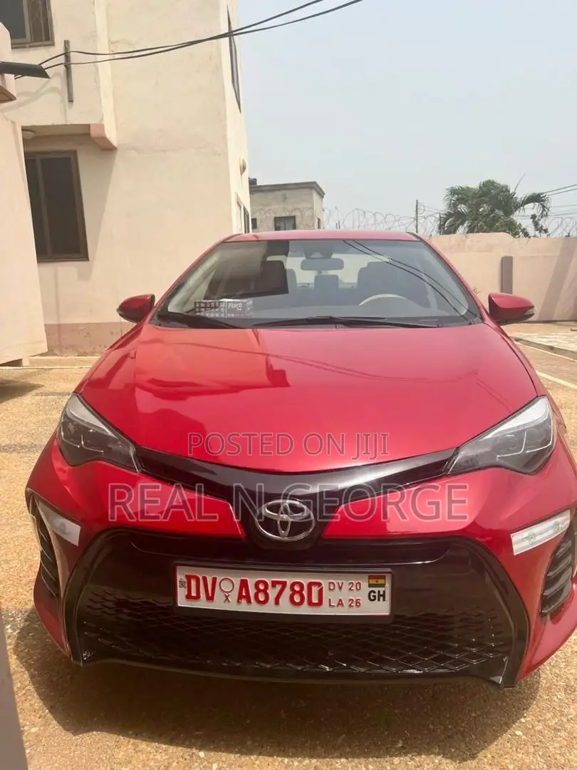 Toyota Corolla SE (1.8L 4cyl 2A) 2018 Red