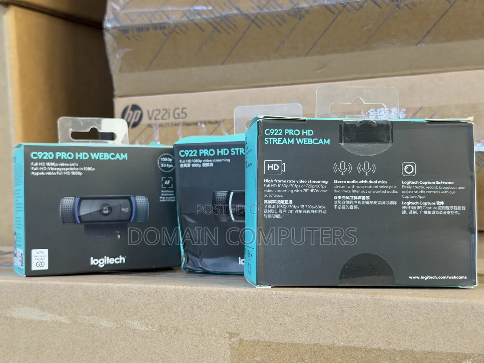 Logitech C922 Pro Stream Webcam