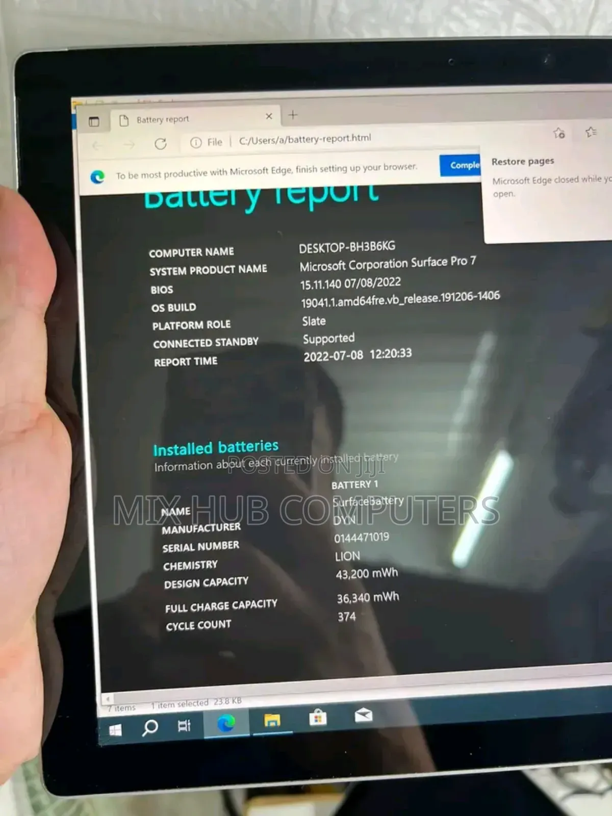 Microsoft Surface Pro 256 GB Gray