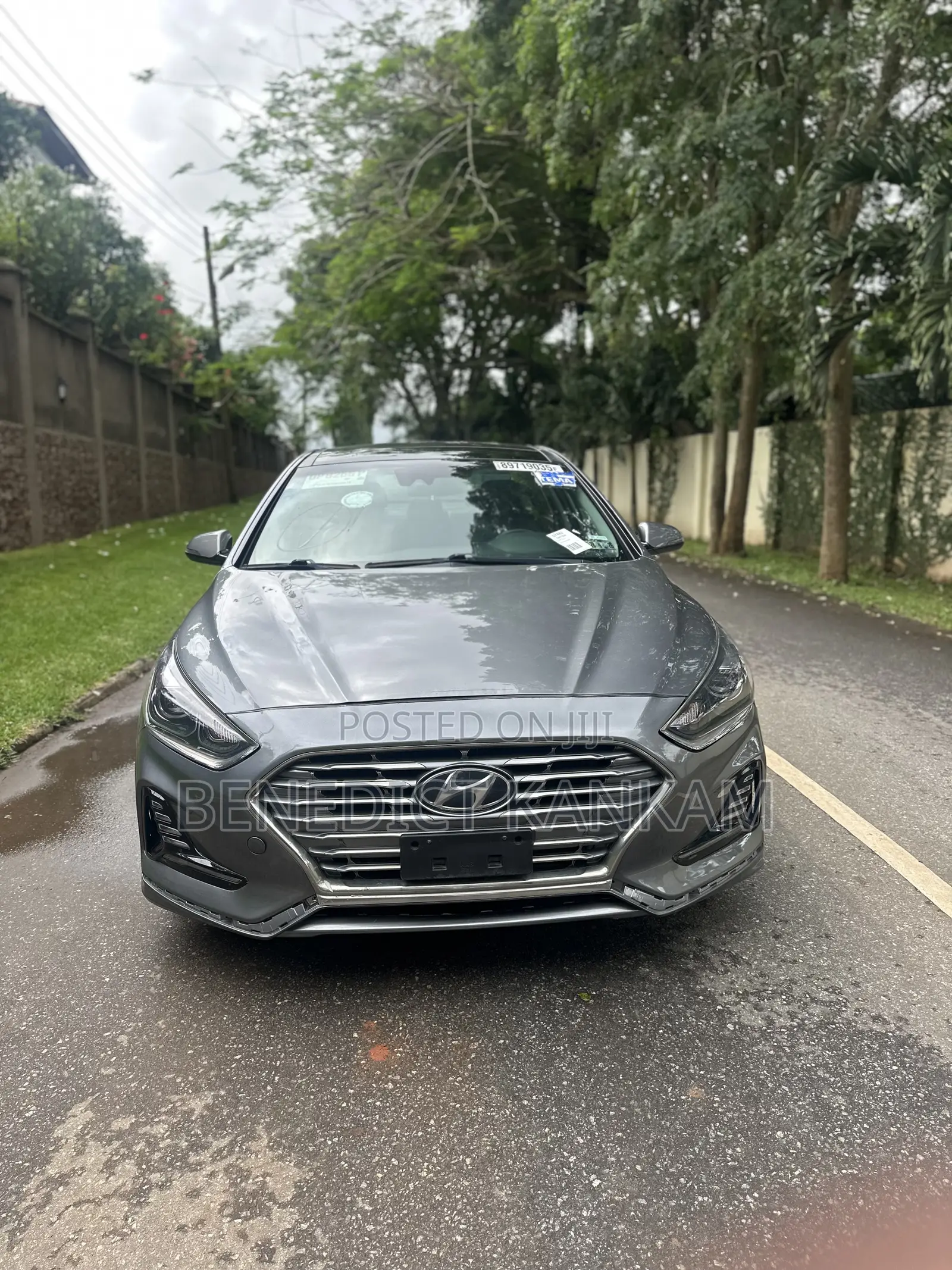 Hyundai Sonata Limited 2018 Gray
