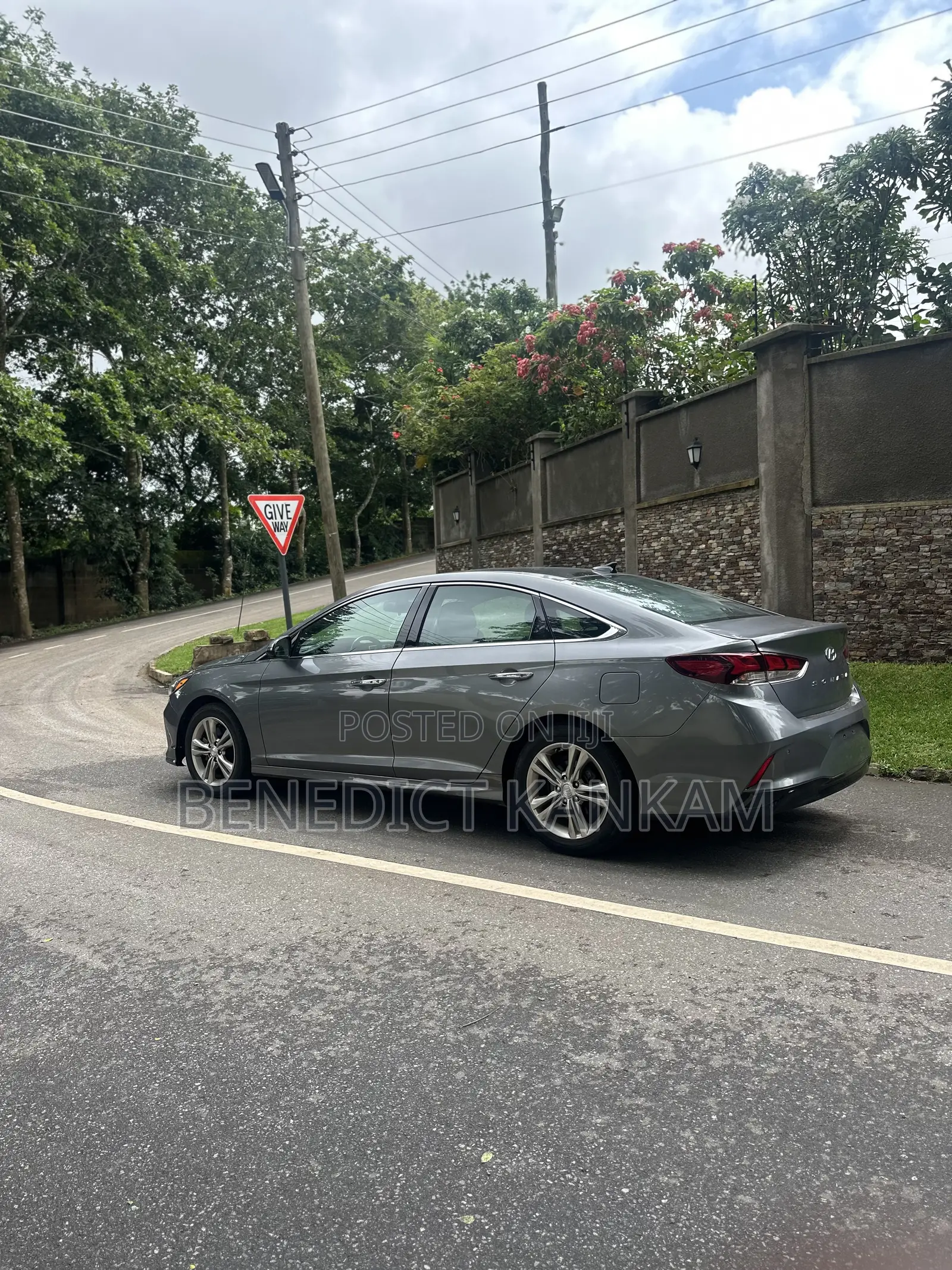 Hyundai Sonata Limited 2018 Gray