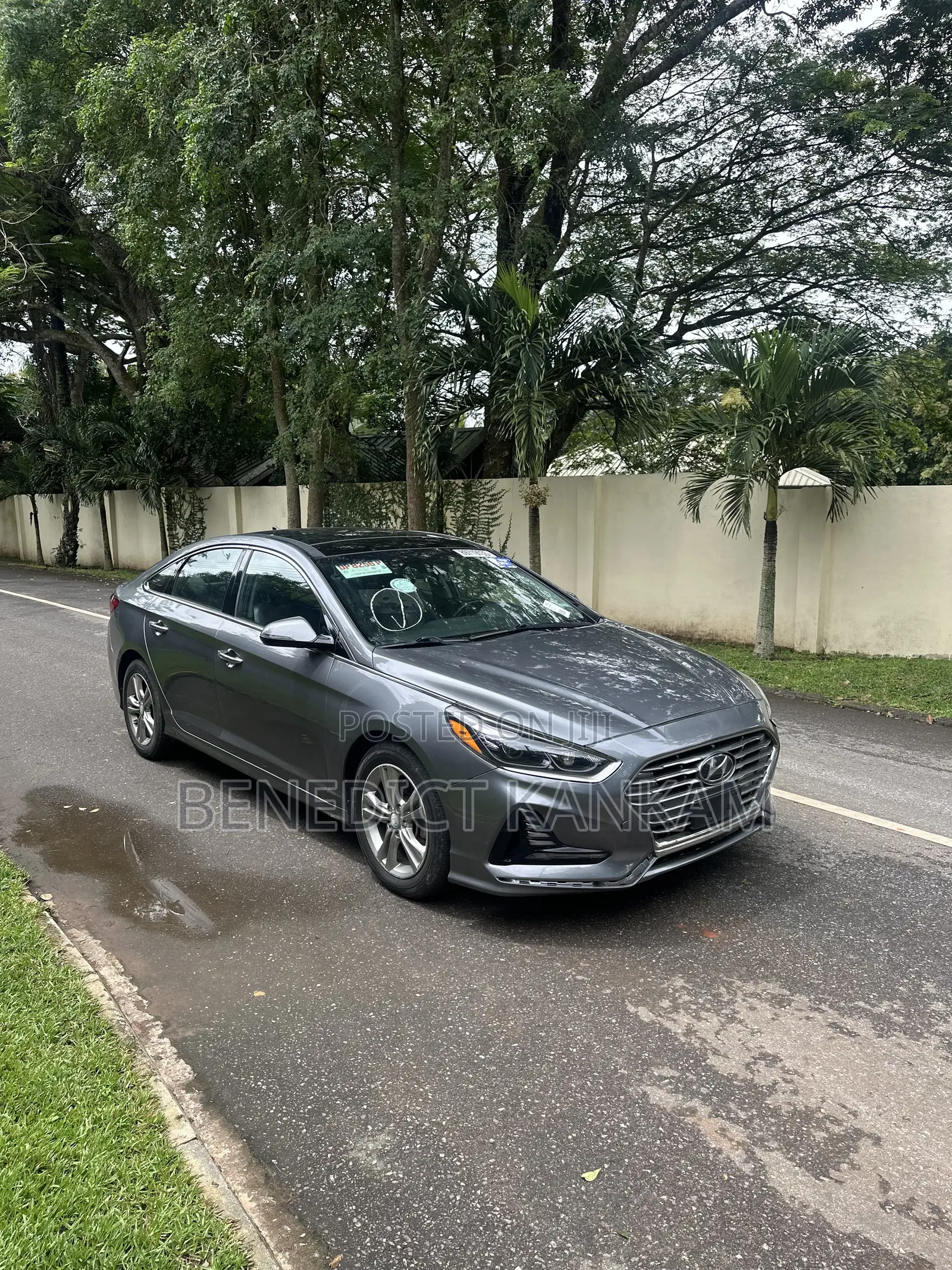 Hyundai Sonata Limited 2018 Gray