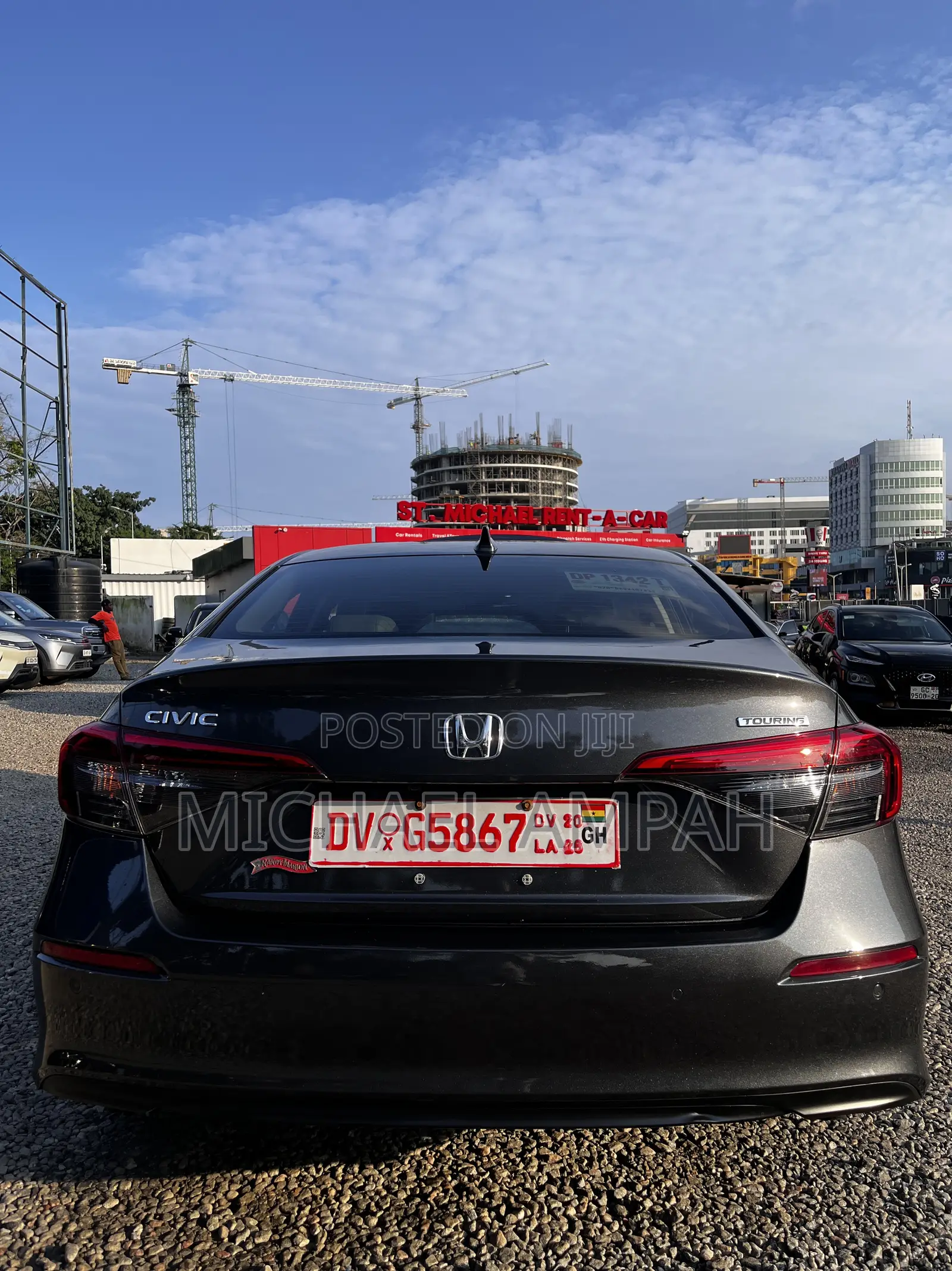 Honda Civic Touring CVT 2024 Gray