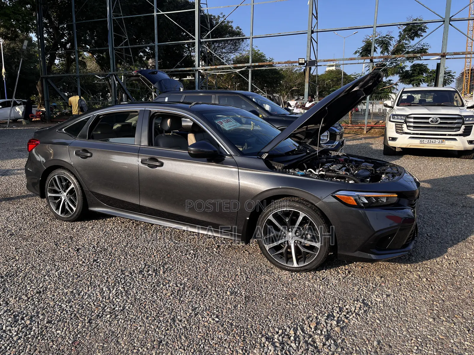 Honda Civic Touring CVT 2024 Gray