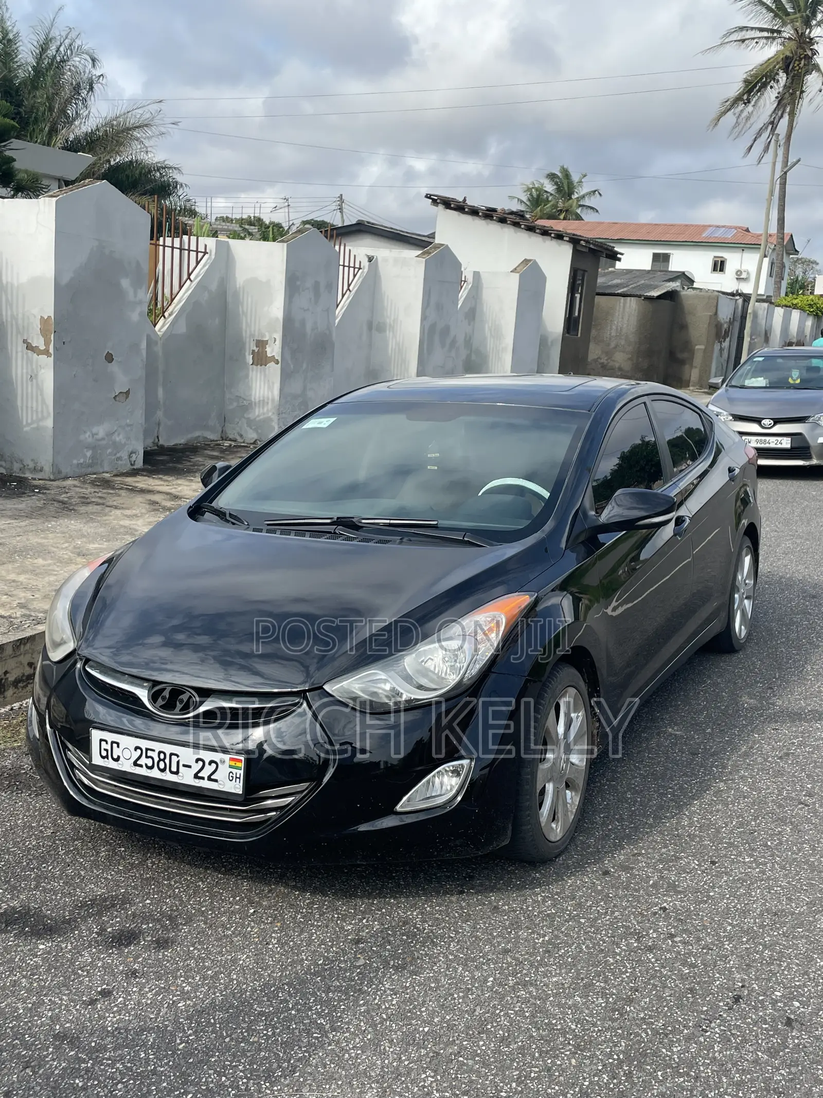 Hyundai Elantra Limited Sedan FWD (1.8L 4cyl 6A) 2013 Black