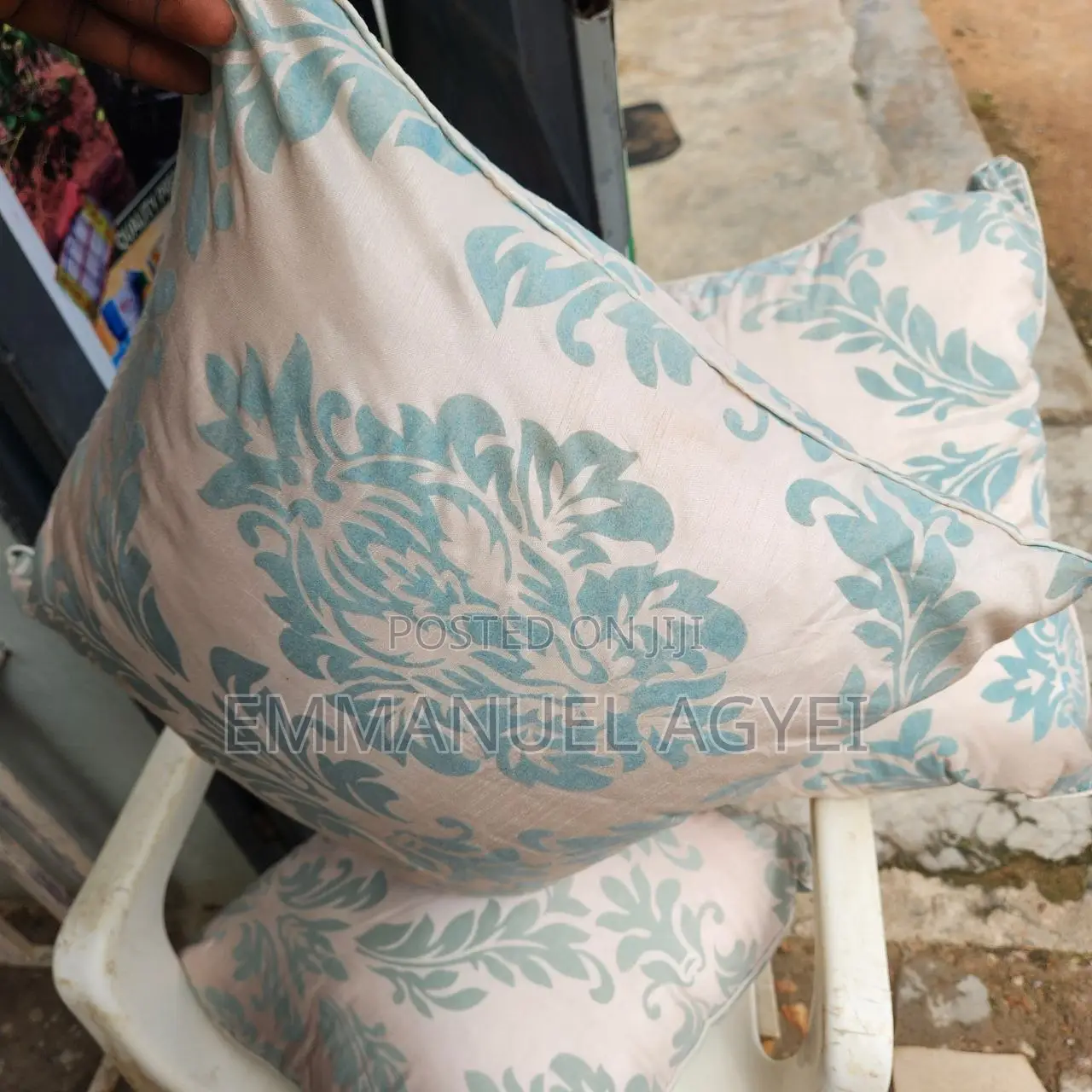 Grace and Son's Armrest/Handrest Pillows and Cushions