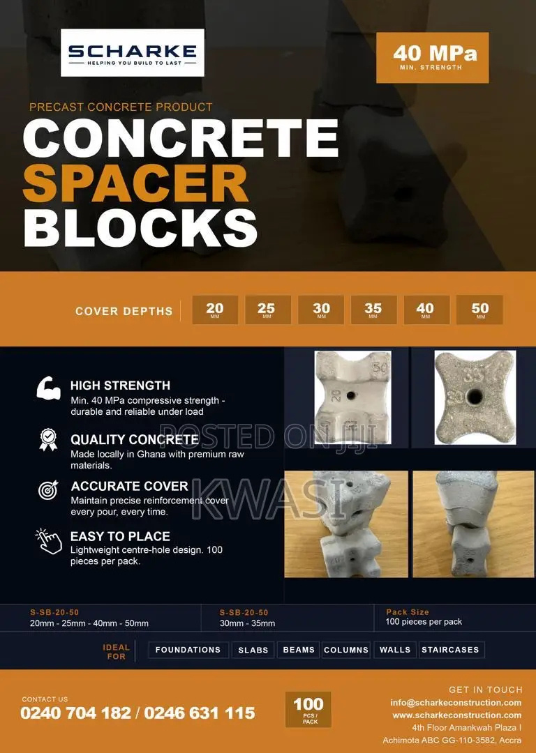Concrete Spacer Blocks