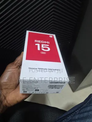 New Xiaomi Redmi 15 5G 256 GB Black