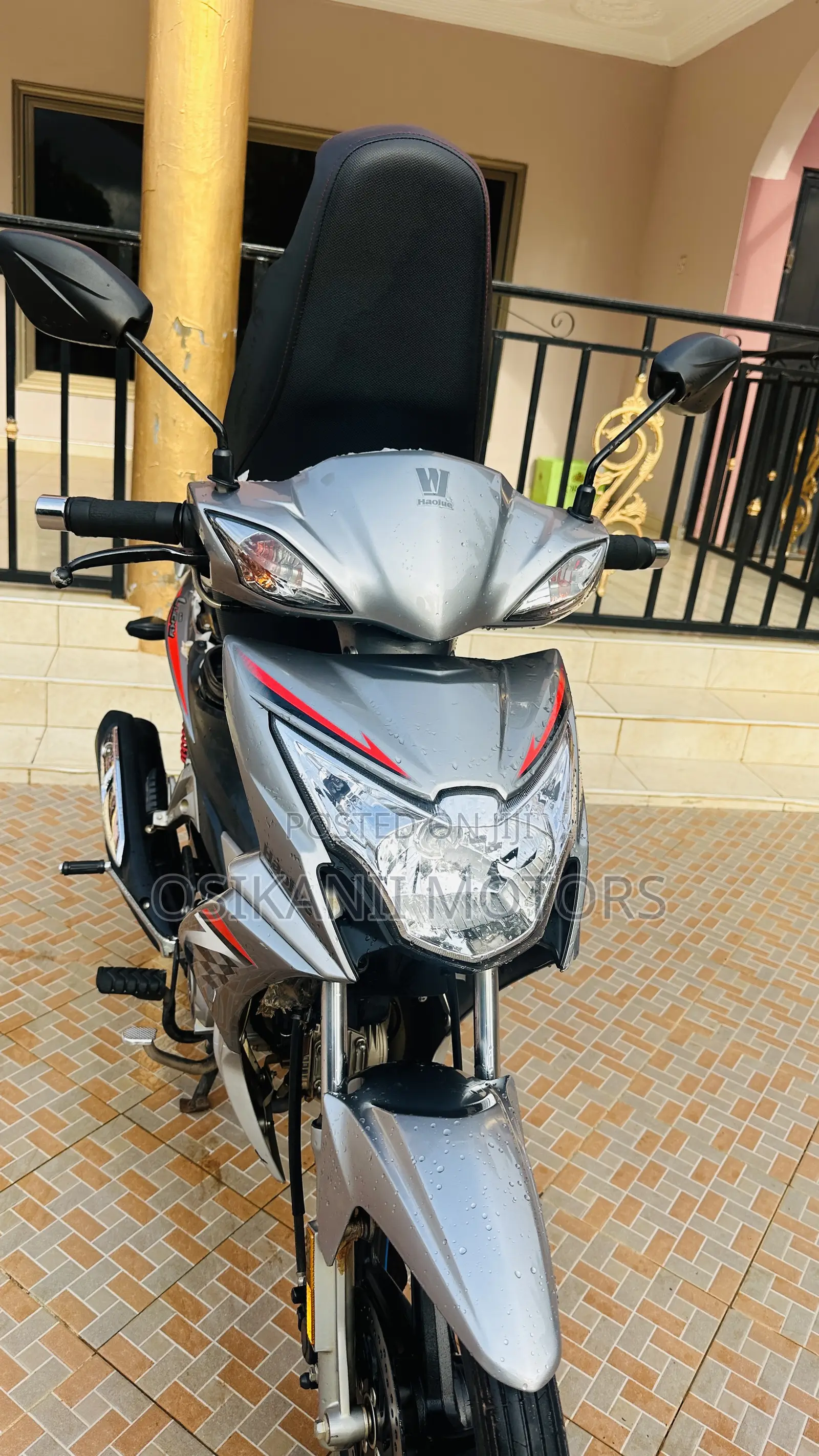 New Haojue HJ110-3 2026 Silver