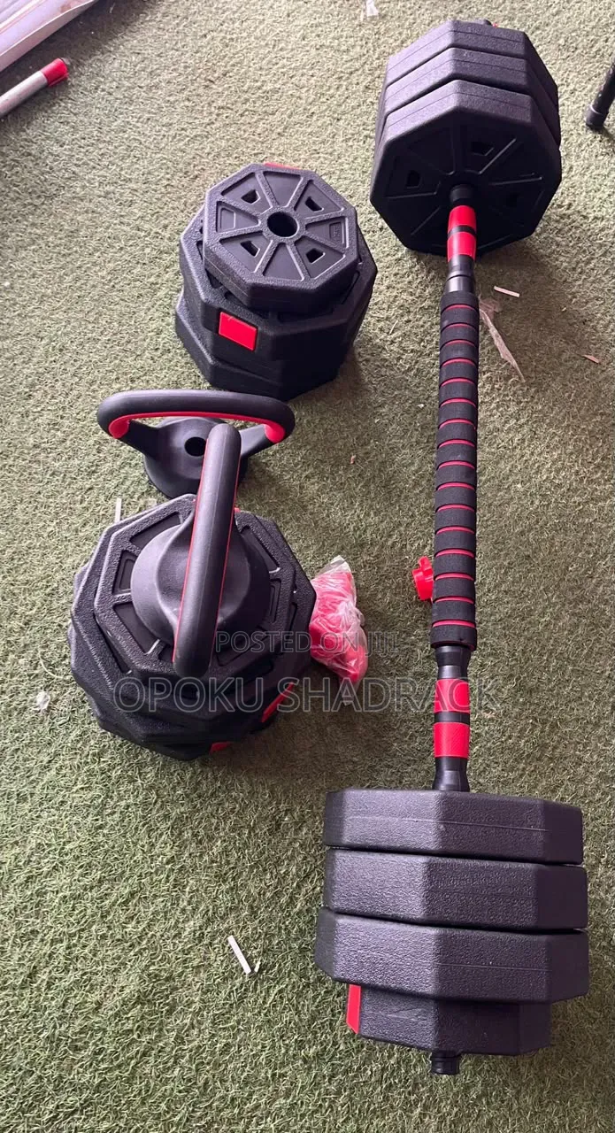 Adjustable 40kg PVC Dumbbells