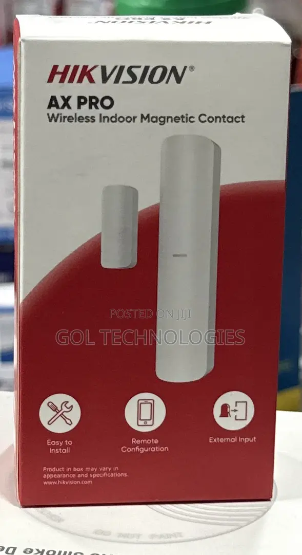 Hikvision Axpro Wireless Indoor Magnetic Contact Ds-PDMC-Eg2-We(B)