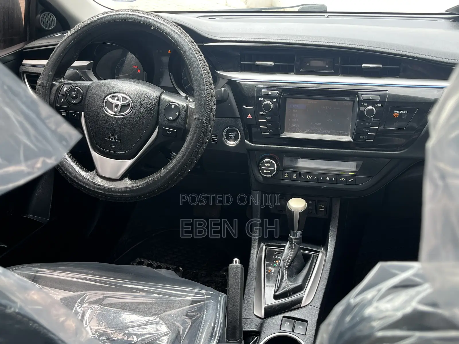 Toyota Corolla S 4dr Sedan (1.8L 4cyl CVT) 2016 Black