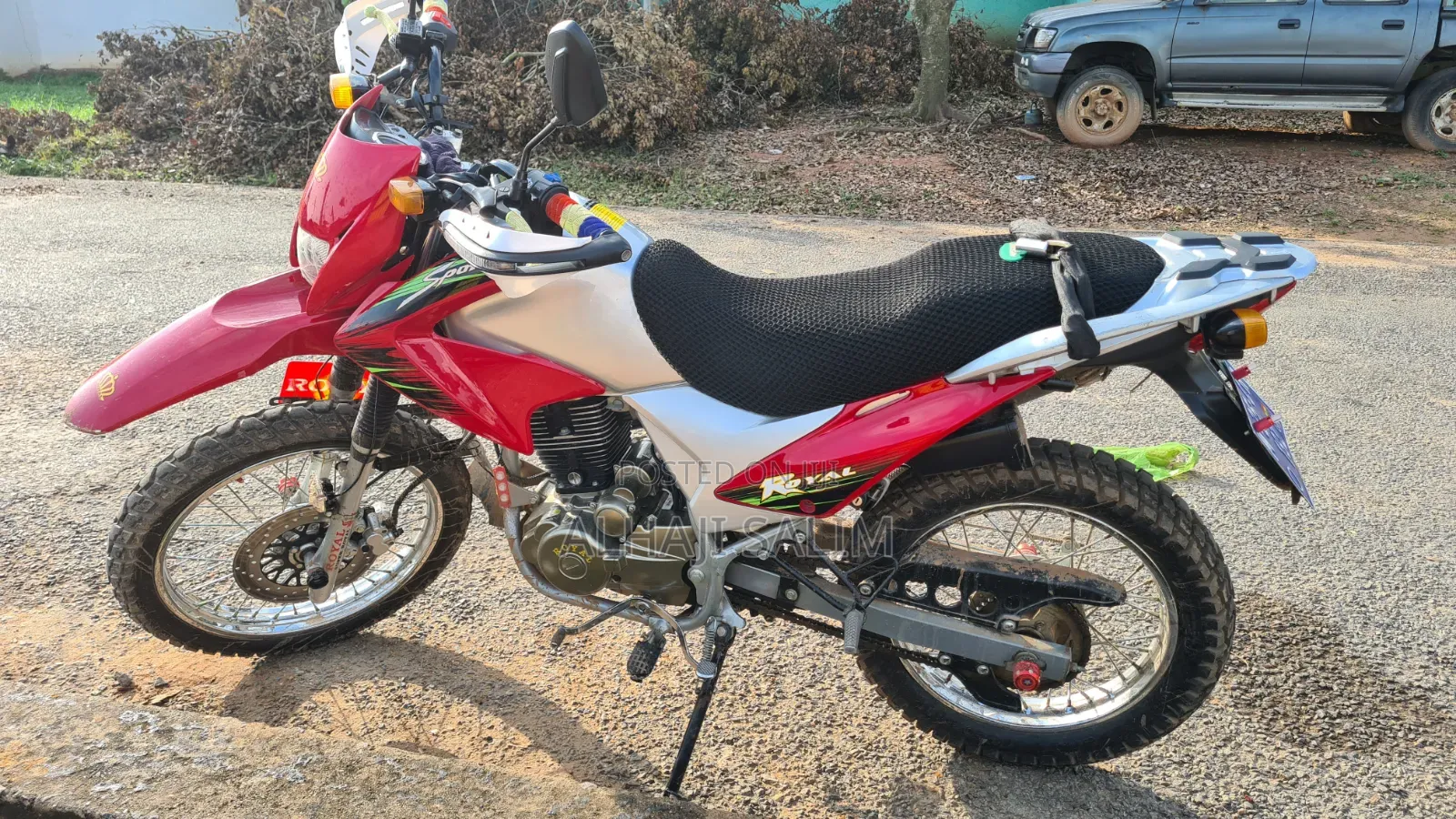 New Royal Motorcycle 2025 Red