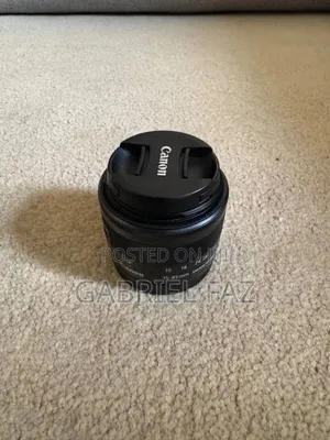 Canon Ef-M 15-45mm F/3.5-6.3 Image Stabilizer Stmzoom Lens+Case +Wiper