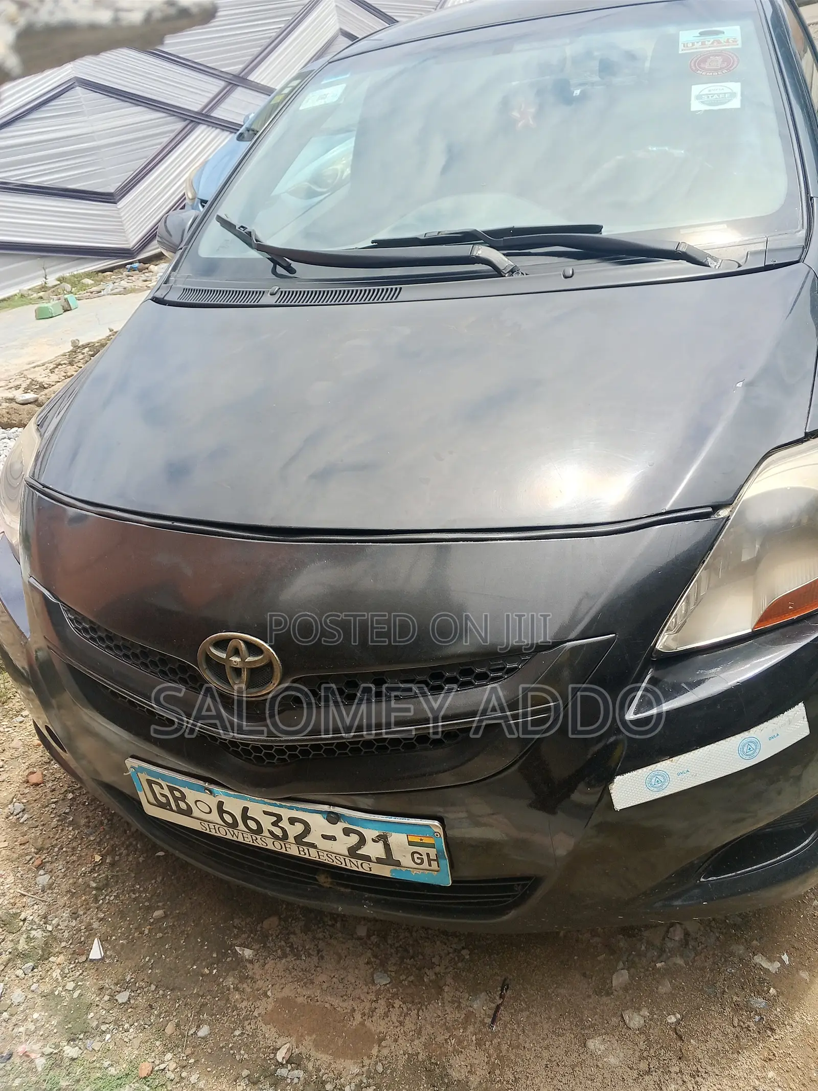 Toyota Yaris 2008 Black