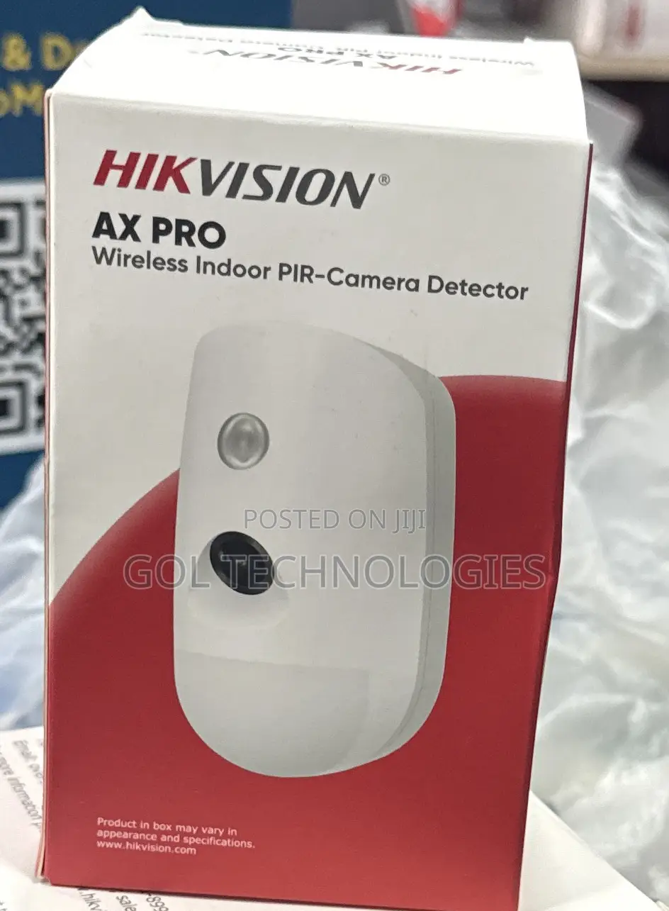 Ax Pro Wireless Indoor Pir-Camera Detector Ds-Pdpc12p-Eg2-We(B)