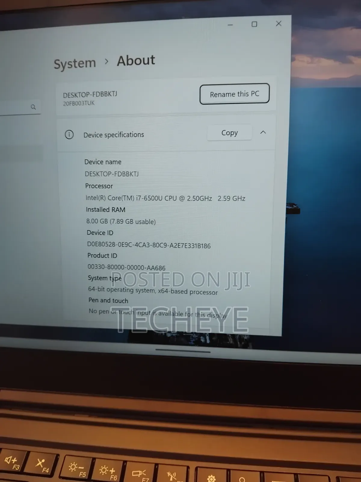 Laptop Lenovo ThinkPad X1 Carbon 8GB Intel Core i7 SSD 256GB