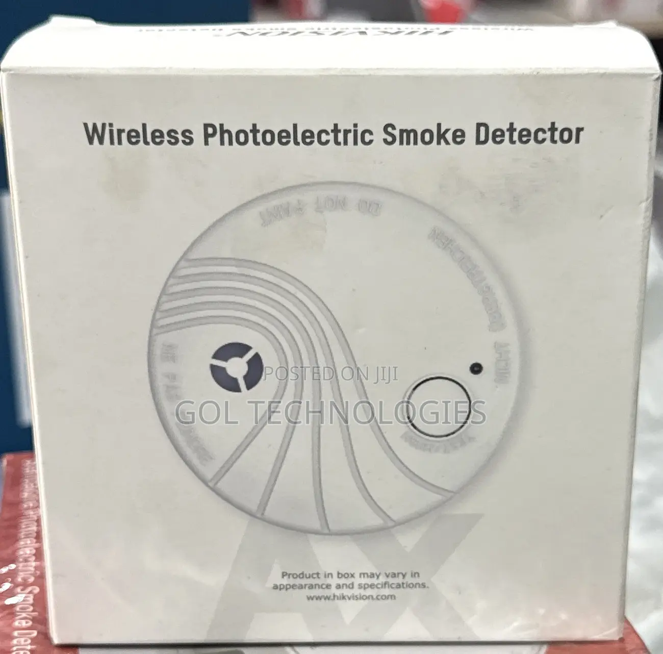 Hikvision Wireless Photoelectric Smoke Detector Ds-PDDMK-S-We