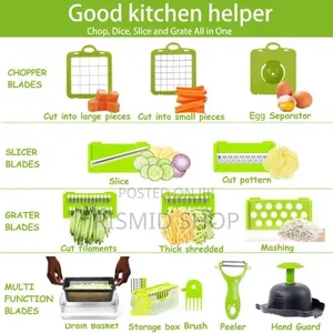 16in1 Vegetable Slicer Container