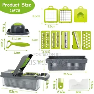 16in1 Vegetable Slicer Container
