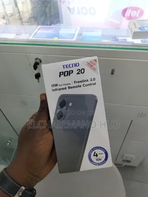 New Tecno Pop 20 64 GB Black
