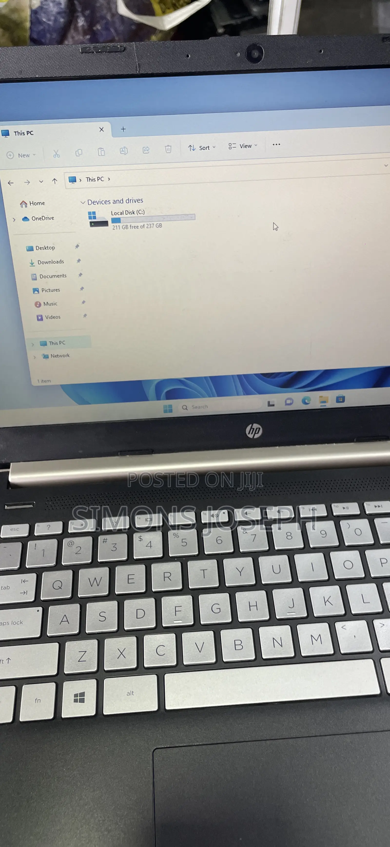 Laptop HP 14-dq1025cl 8GB Intel Core i5 SSD 256GB