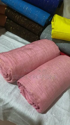 Plain Kente Fabrics.