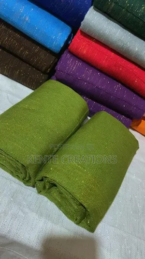 Plain Kente Fabrics.