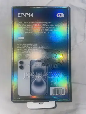 120w Usb-C Power Adapter Usb-C to Lightning Cable