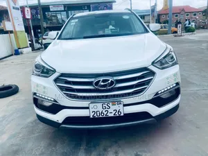 Hyundai Santa Fe Limited AWD 2017 White