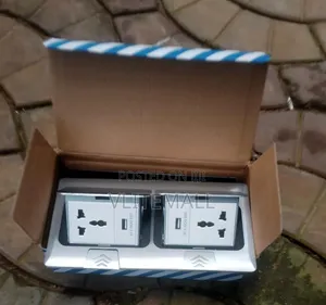 Floor Socket Double With Usb+C