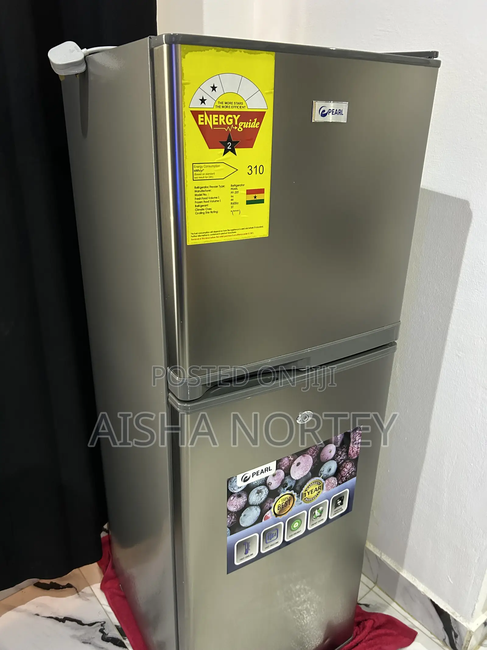 Pearl Double Door Fridge
