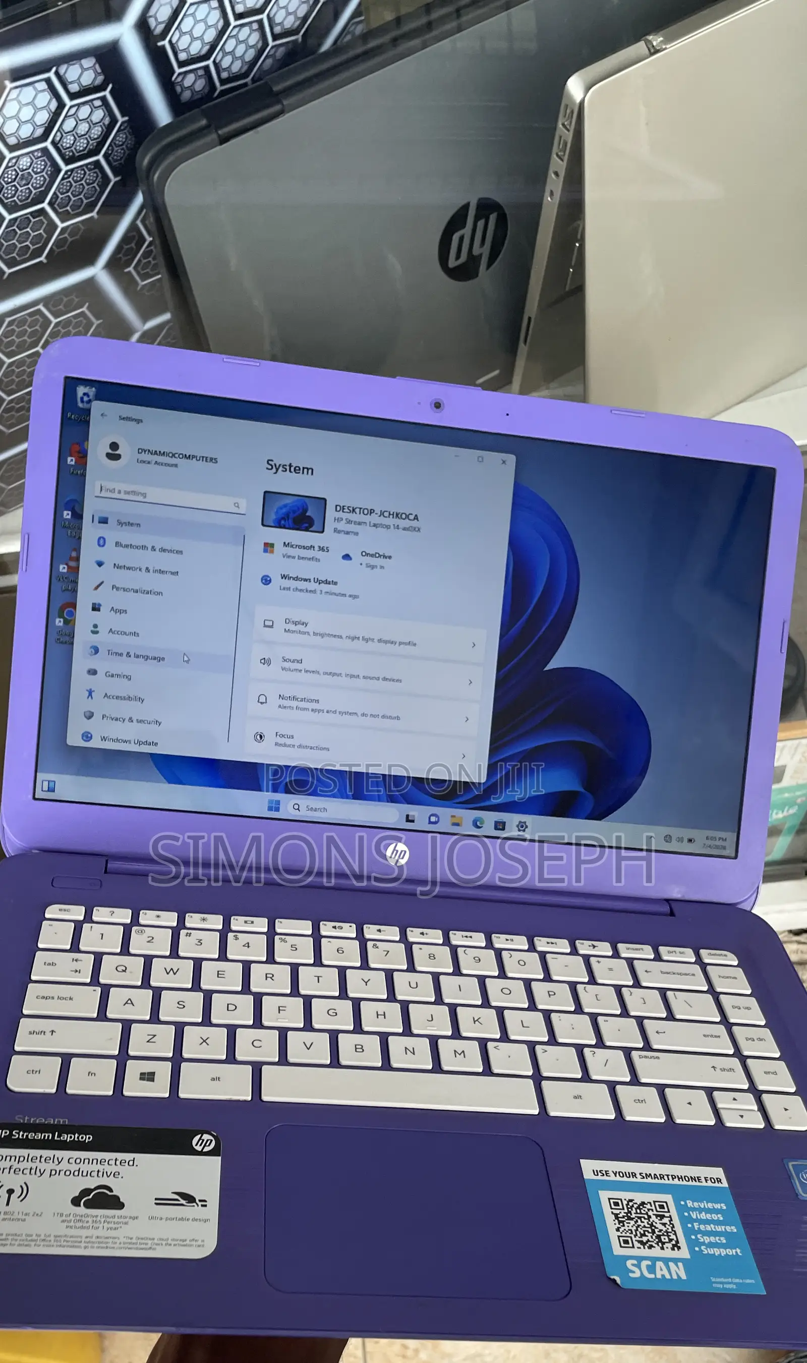 Laptop HP Stream 14 4GB Intel SSD 60GB