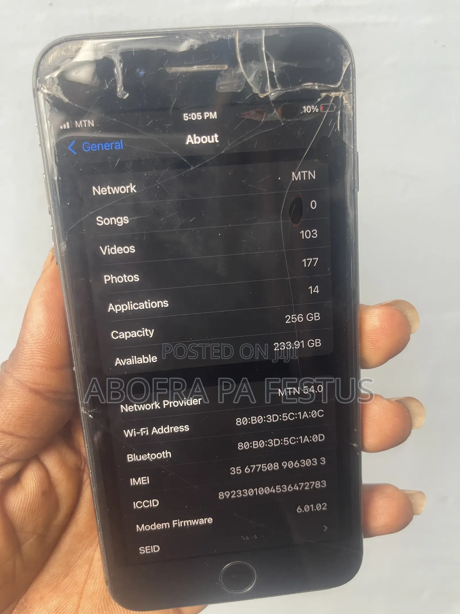 Apple iPhone 8 Plus 256 GB Gray
