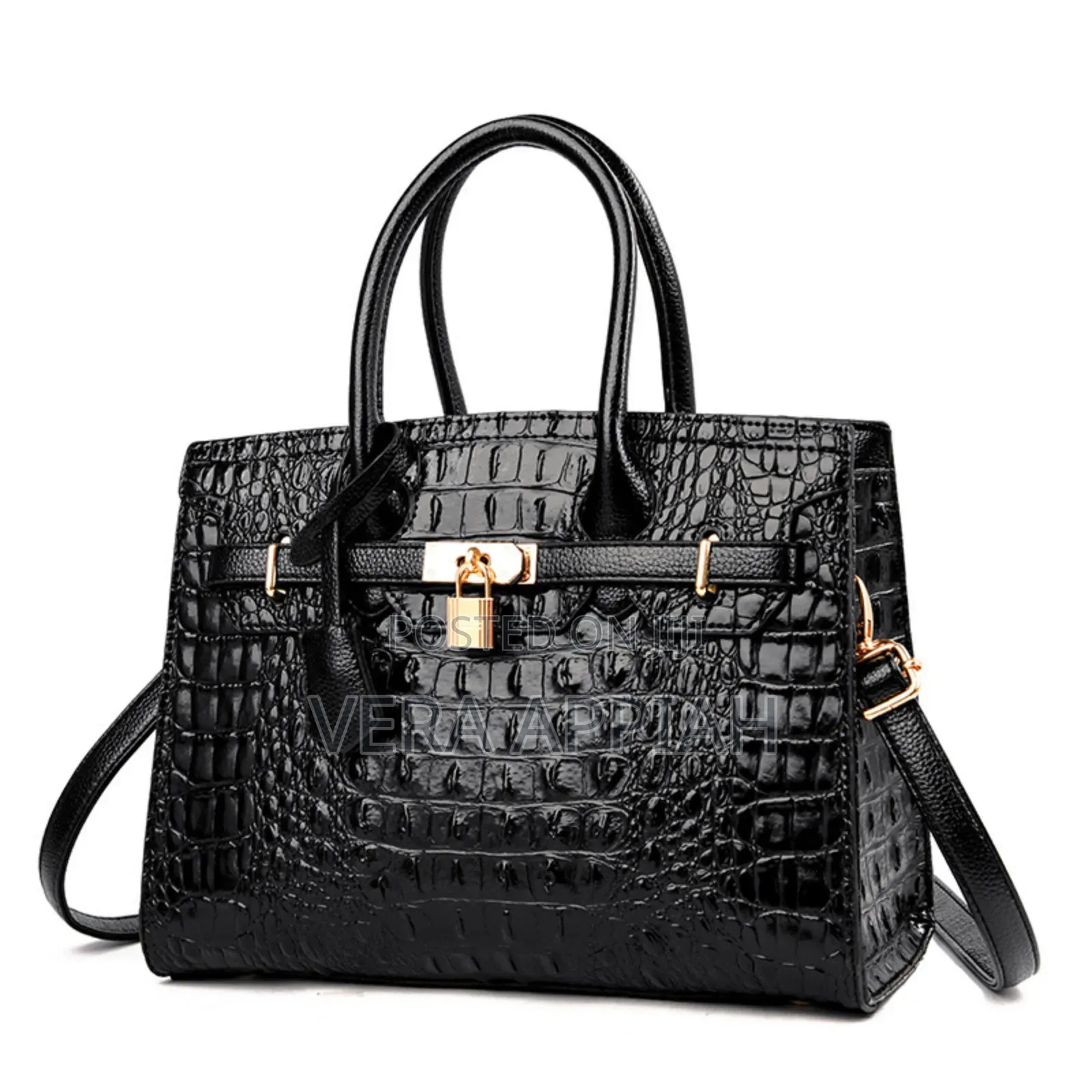 Classic Crocodile Leather Bag
