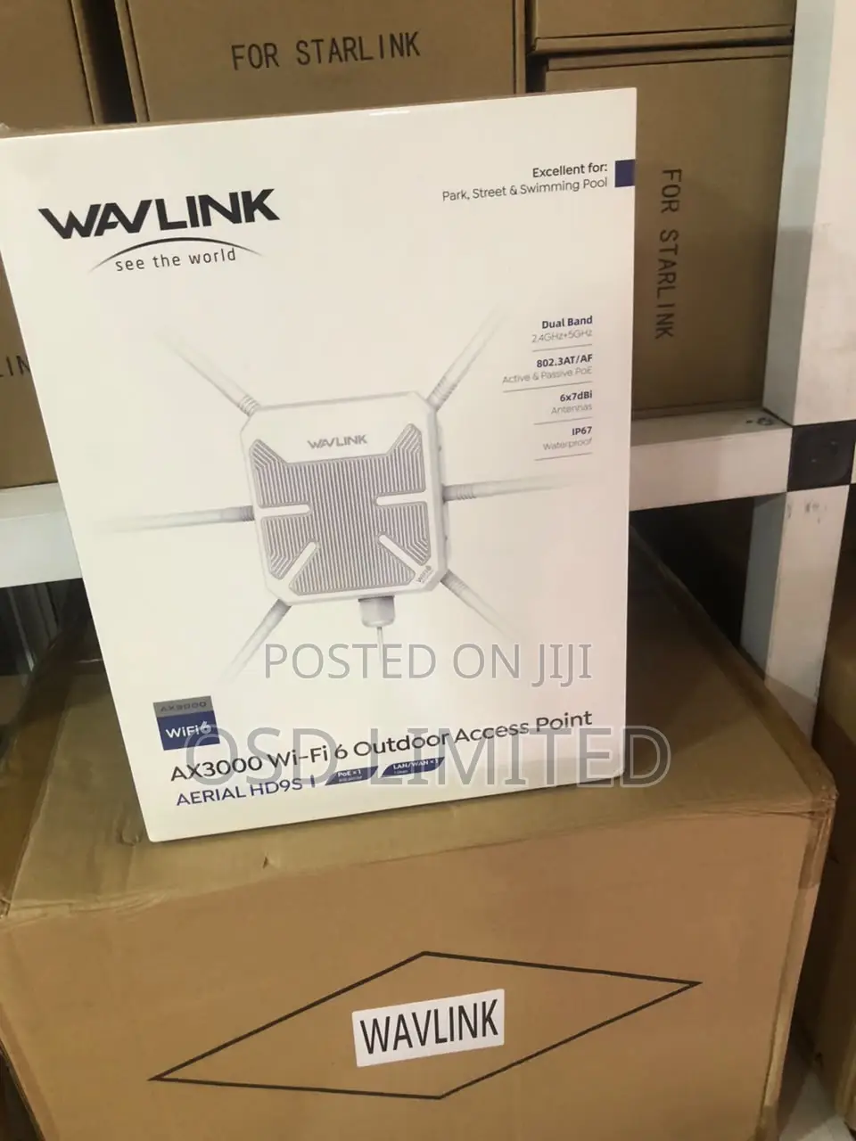 6. Weather Any Storm: Ip67 Waterproof Wavlink Wi-Fi 6 Access Point