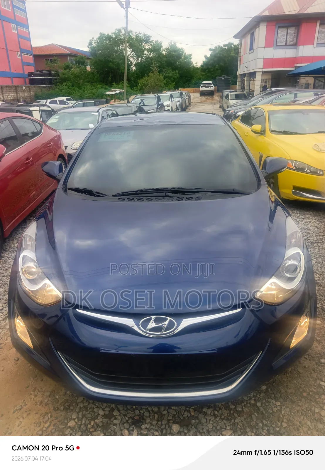 Hyundai Elantra 2014 Blue