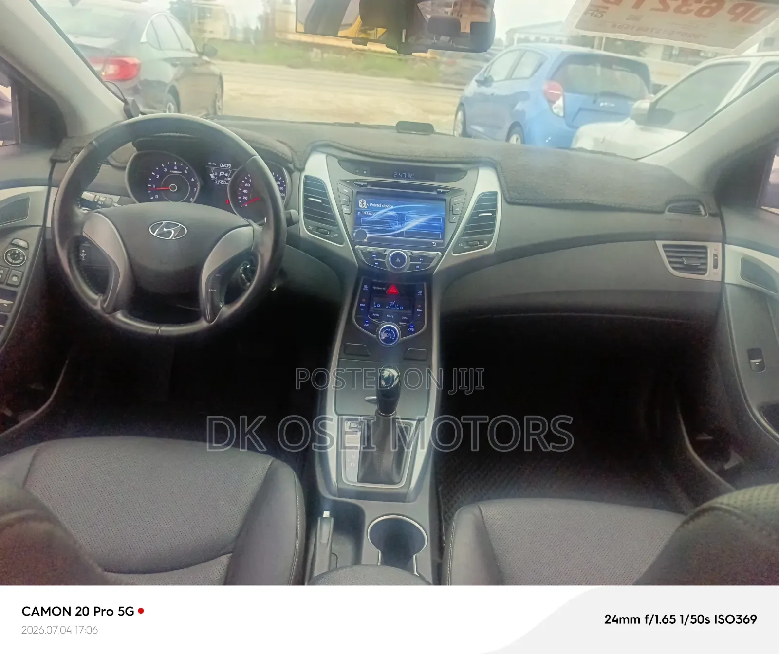 Hyundai Elantra 2014 Blue