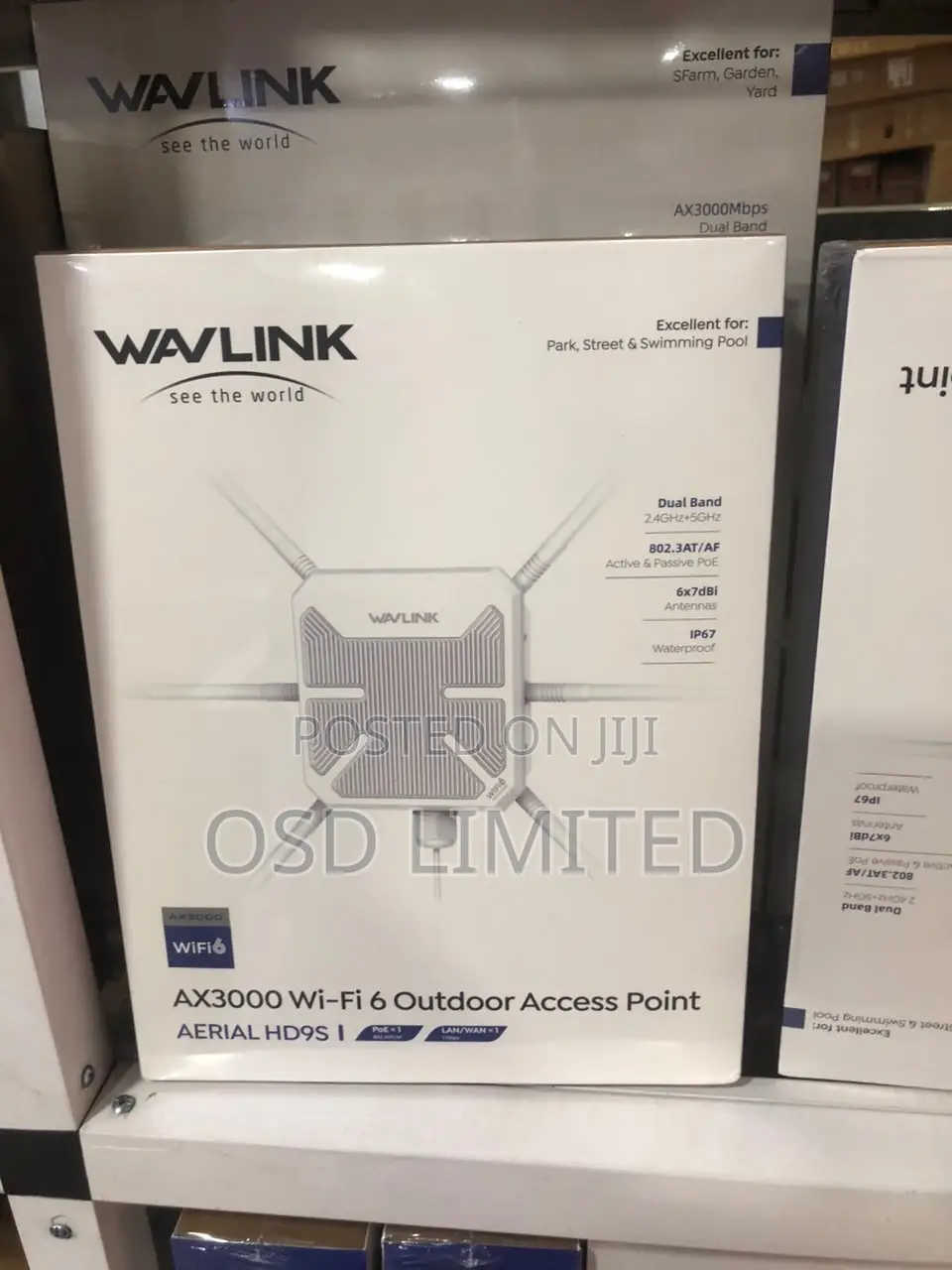 Wavlink Wi-Fi 6 Ap for Farms, Yards, and Rv Parks