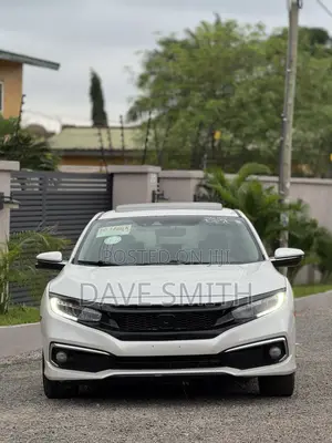 Honda Civic Touring Sedan 2019 White