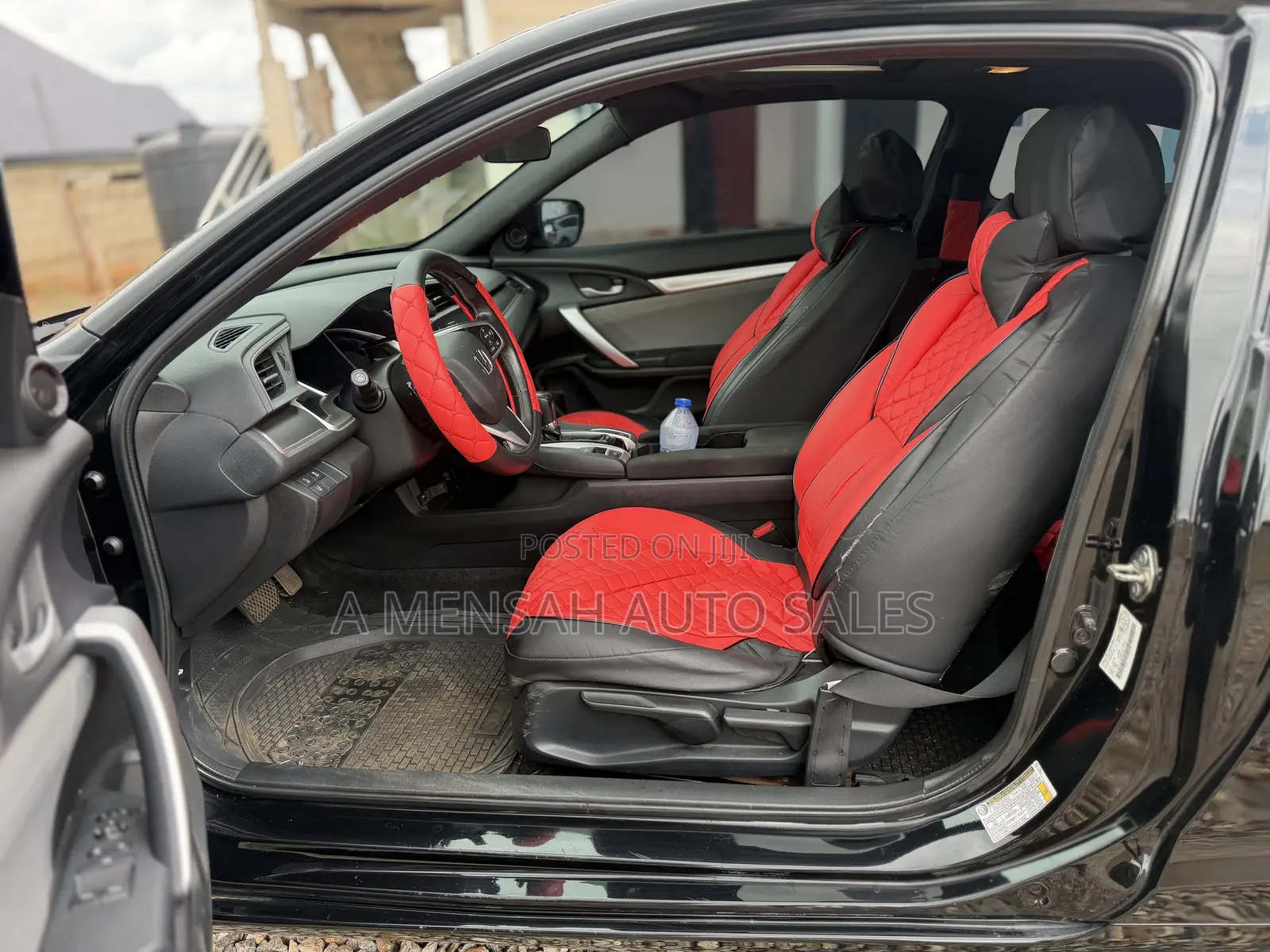 Honda Civic EX-L 2dr Coupe (1.5L 4cyl) 2016 Black