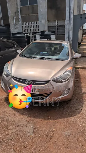 Hyundai Elantra Limited 2011 Gold