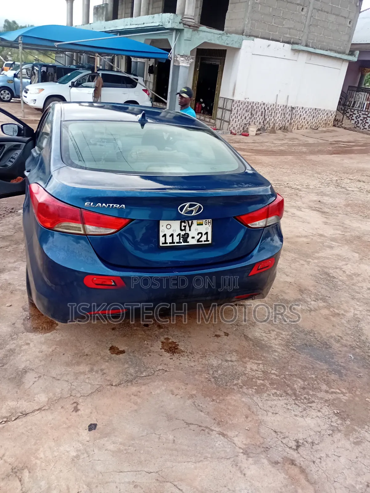 Hyundai Elantra 2012 Blue