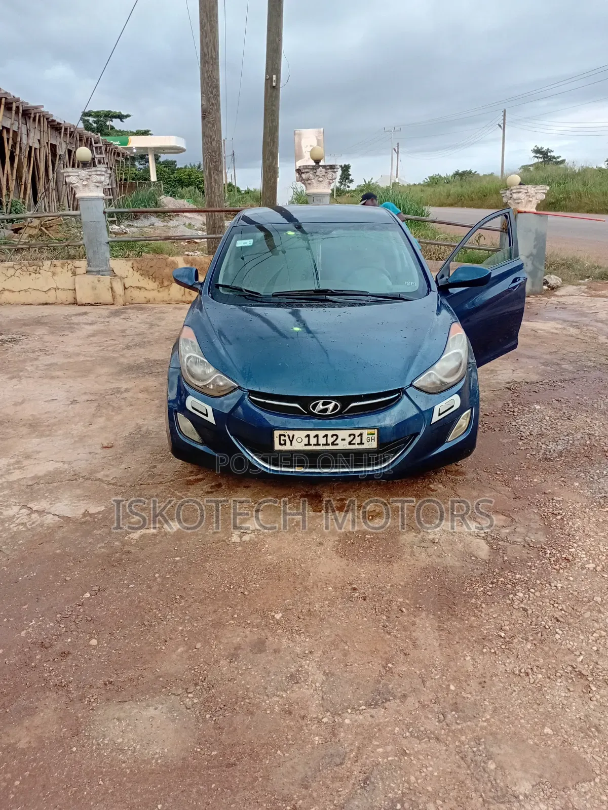 Hyundai Elantra 2012 Blue