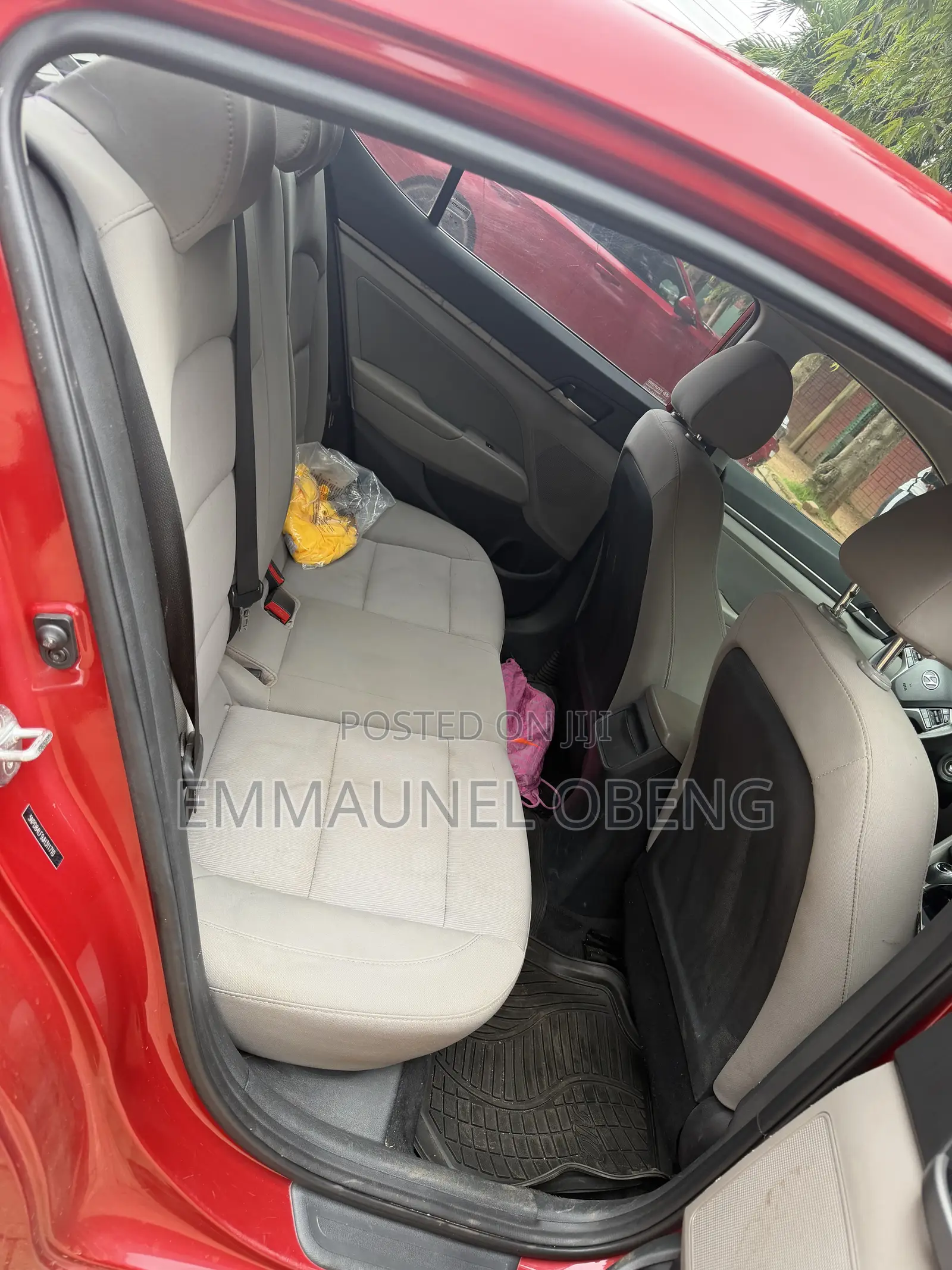 Hyundai Elantra 2017 Red