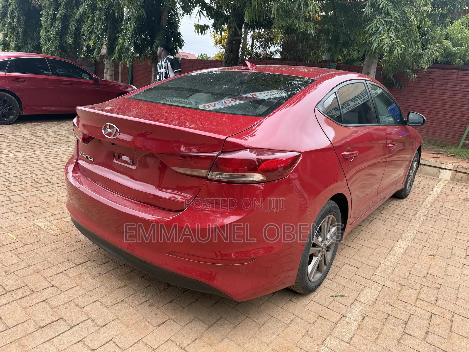 Hyundai Elantra 2017 Red